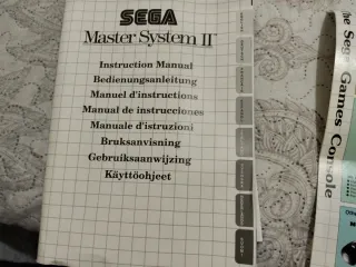 Sega Master System II Consola Negra