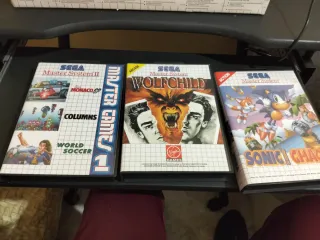 Sega Master System II Consola Negra