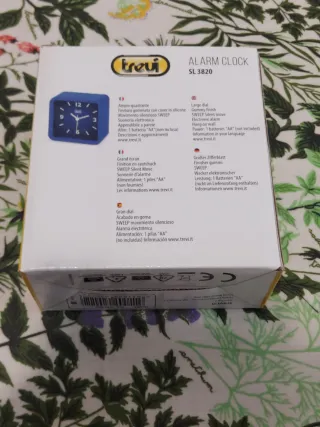 Trevi Orologio con Sveglia SL 3820