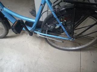 Bicicletta da donna blu