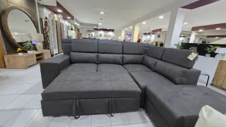 Sofá Cama Gris Oferta
