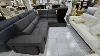 Sofá Cama Gris Oferta