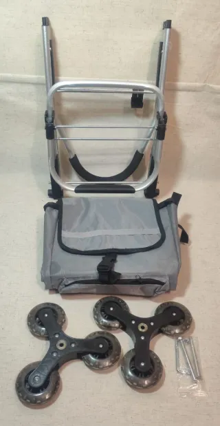 Carrito de Compra Plegable VOUNOT Aluminio