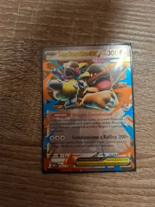Mega Kangaskhan EX Carta Pokemon