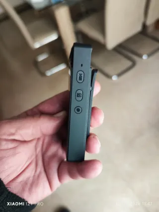 Cámara de pecho con pantalla