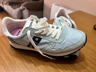 Zapatillas Blauer Azul Beige