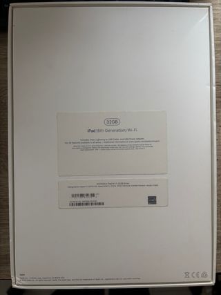 iPad 2018 32GB Plata