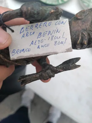 Figura Bronce Benin