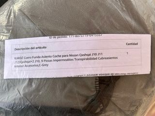 Fundas de cuero Nissan Qashqai I-II-III