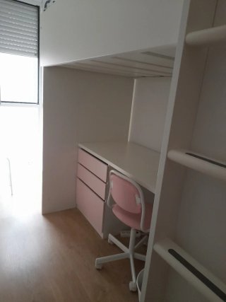 Cama alta juvenil Ikea