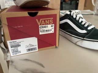 Vans Old Skool Verdes Theory Scarab n°42, 1 uso
