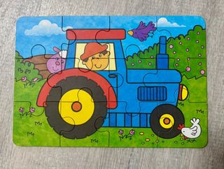 4 Puzzles Infantiles Metálicos