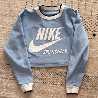 Sudadera Nike Crop Azul