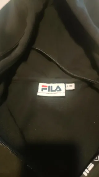 Sudadera con capucha Fila negra