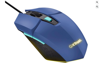 Ratón gaming RGB 6400 DPI Trust Felox azul