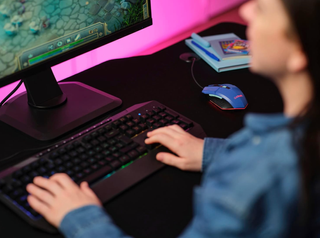Ratón gaming RGB 6400 DPI Trust Felox azul