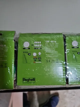 Beghelli Lampade 13W Flat GX53