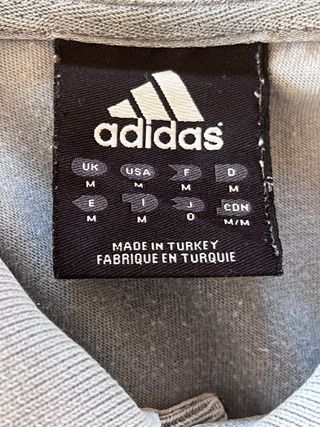 Polo Adidas Gris Talla M