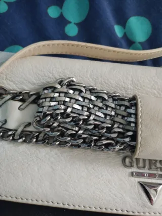 Borsa Guess donna bianca e nera
