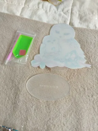Kit Pintura Diamantes Búhos Nival
