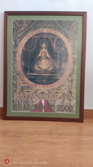 Cartel 350 Aniversario Pilas Rocío 2000