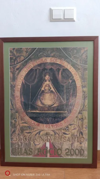Cartel 350 Aniversario Pilas Rocío 2000