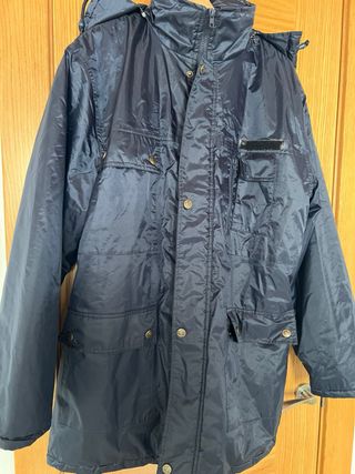 Parka Controlador Azul Talla L