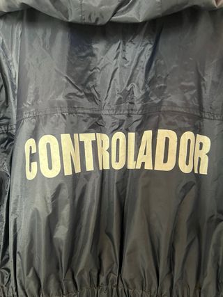 Parka Controlador Azul Talla L