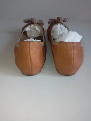 Ballerine Kammi Pelle Cammello Tg 36