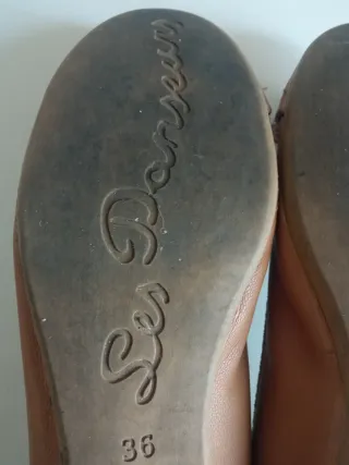 Ballerine Kammi Pelle Cammello Tg 36