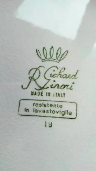 4 piatti Pallini Richard Ginori anni 70/80