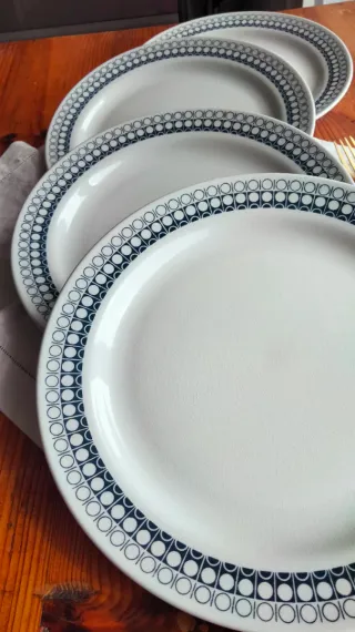 4 piatti Pallini Richard Ginori anni 70/80