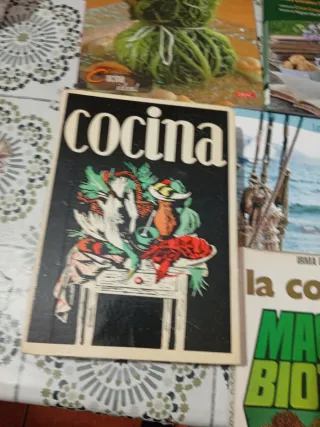 Lote ,libros de recetas