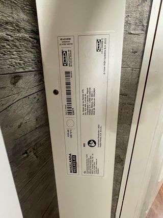 Estantes para cuadros blancos de madera