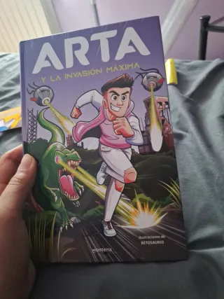 ARTA 1,ARTA 2,ARTA 3,firmado y puntos de libro