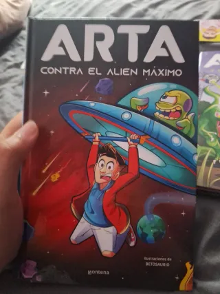 ARTA 1,ARTA 2,ARTA 3,firmado y puntos de libro