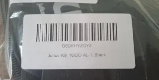 Arnés Julius-K9 para Perro Negro/Gris