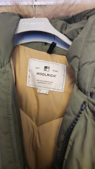 Parka Woolrich Artik L Verde