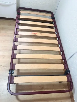 Cama 90x190 con colchón muelles