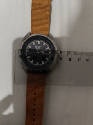 Reloj Tipo "Seiko" Tortuga SRPB21 Azul y naranja