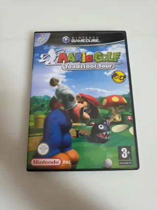 Mario Golf Toadstool Tour GameCube Manual