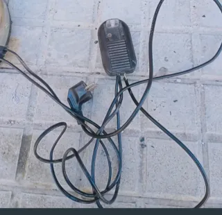 Lámpara de pie moderna cristal y metal