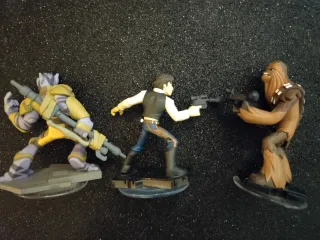 Lote Star Wars Disney Infinity Figuras