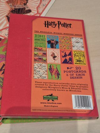 Set de Postales Minalima Harry Potter