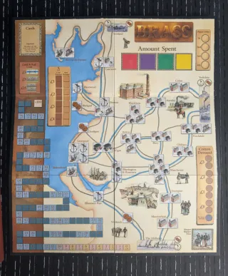 Brass.  Juego de Mesa de Martin Wallace