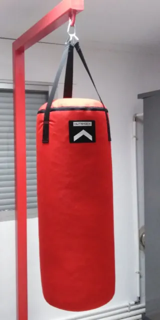 Saco de boxeo Outshock rojo