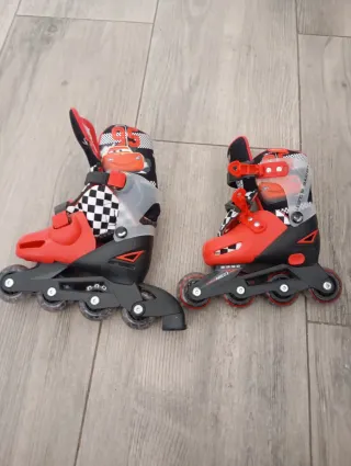 Patines en línea y protecciones infantiles
