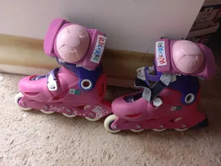 Patines en línea y protecciones infantiles