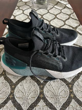 Zapatillas Under Armour Running Negro/Teal