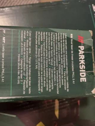 Parkside Láser Verde PKLL 3 A1
